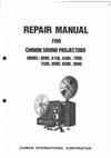 Chinon 7500 manual. Camera Instructions.
